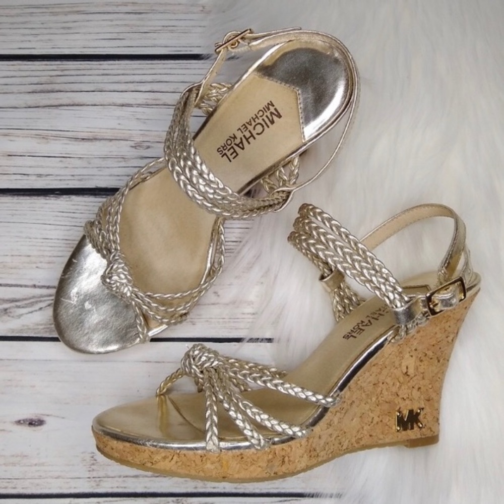 Michael Kors Cork Wedges